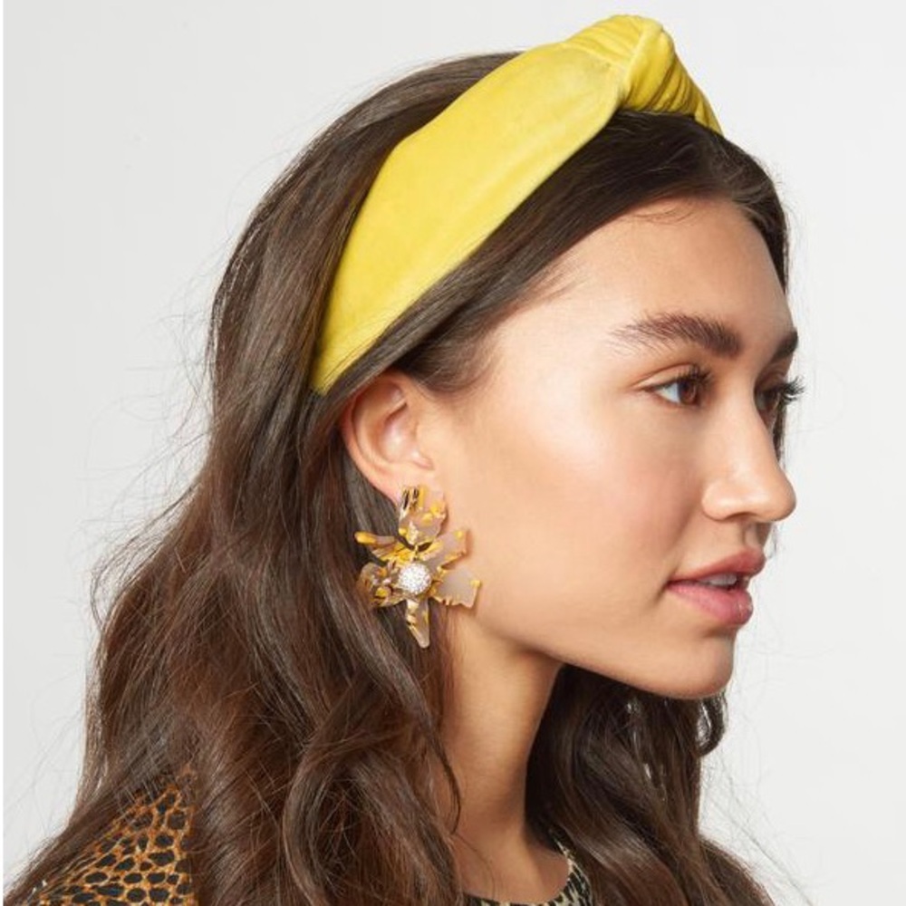 Lele Sadoughi Velvet Headband